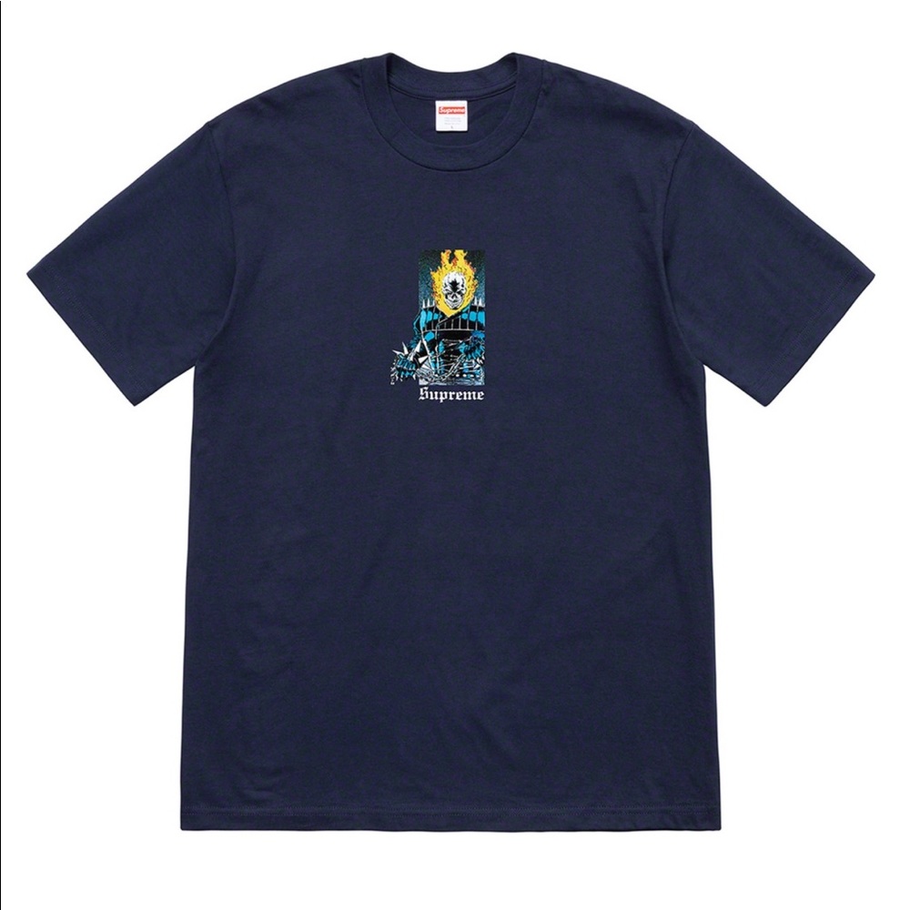 Supreme T- Shirt Ghost Rider SS19 -Black Size M